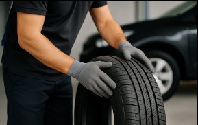 Tire Change (Off-Rim)
